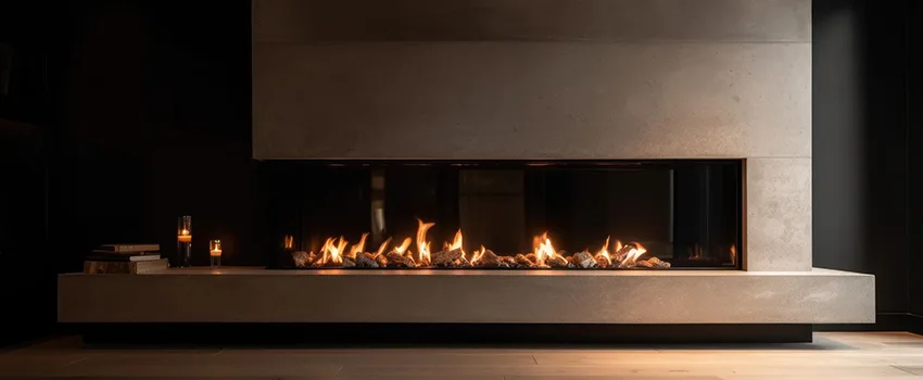 Gas Fireplace Ember Bed Design Services in Trussville, Alabama