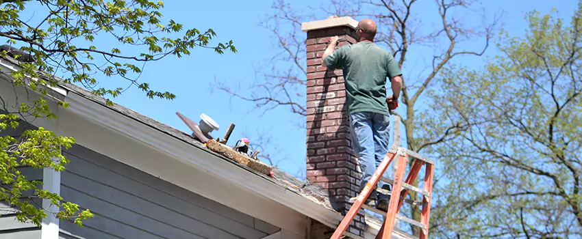Vinyl and PVC Chimney Flashing Installation in Trussville, AL
