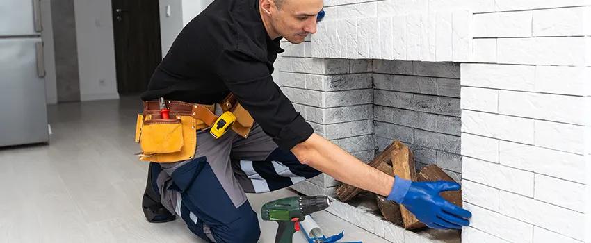 Fireplace Damaged Damper Frame Repair Services in Trussville, Alabama