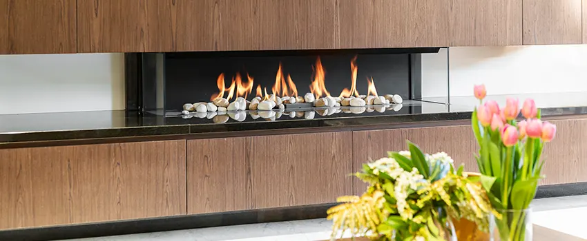 Double-height Fireplace Design Refurbishment in Trussville, Alabama